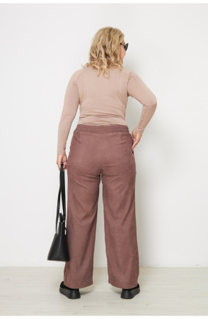 Брюки Незнакомка 05.9424.2720 вельвет ((46) 170-92-100, розово-коричн.)