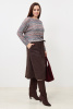 Юбка Незнакомка 04.9506.2674 вельвет ((44) 164-88-96, темно-коричн.)