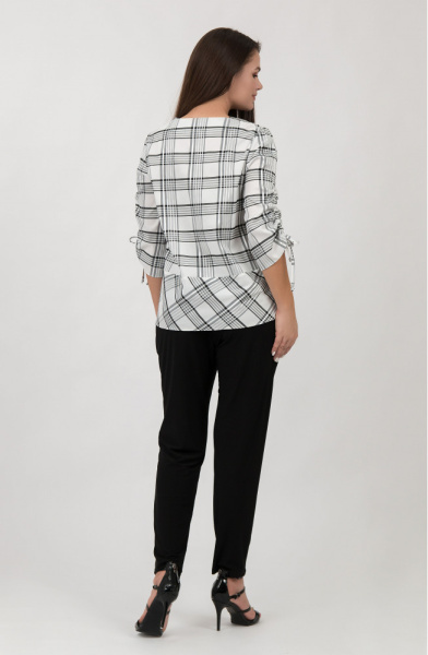 Блузка Незнакомка 03.9341.2510 бенгалин "клетка"