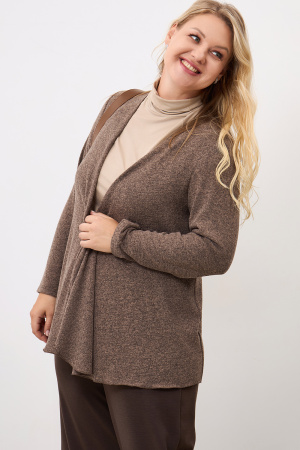 Жакет Незнакомка 10.8612.1965 вязанка кашемир ((50) 164-100-108, темно-бежевый)