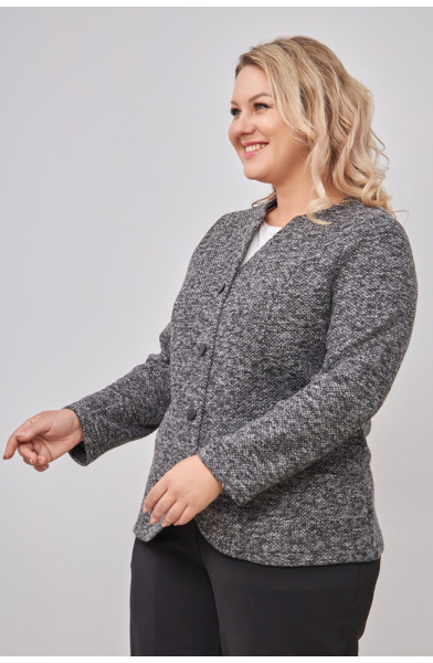 Жакет Незнакомка 10.8431.2852 трикотаж меланж