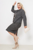 Жакет Незнакомка 10.8431.2841 трикотаж меланж ((44) 164-88-96, темно-серый)