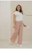 Брюки Незнакомка 05.9408.2683 ткань костюмная ((48) 164-96-104, розовый)