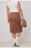 Юбка женская Незнакомка 04.5021.1158 вискоза ((56) 164-112-120, кофе с молоком)