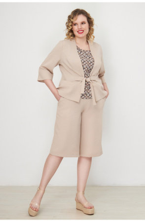 Жакет Незнакомка 10.9408.669 ткань костюмная ((44) 164-88-96, песочный)