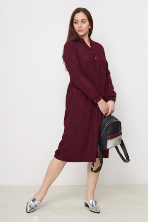 Платье Незнакомка 00.9506.2656 вельвет ((62) 164-124-132, винный)