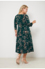 Платье Незнакомка 00.2195.2336 масло"цветы"