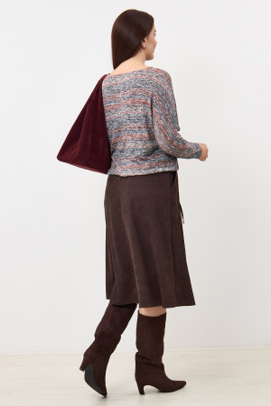 Юбка Незнакомка 04.9506.2674 вельвет ((44) 164-88-96, темно-коричн.)