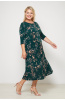 Платье Незнакомка 00.2195.2336 масло"цветы"