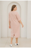 Платье Незнакомка 00.9408.2686 ткань костюмная ((58) 164-116-124, розовый)