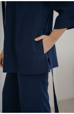 Жакет Незнакомка 10.9408.2682 ткань костюмная ((58) 164-116-124, темно-синий)