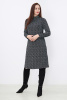 Платье Незнакомка 00.4134.2741 вискоза ((44) 164-88-96, черно-белый)