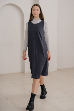Сарафан Незнакомка 06.5021.2753 вискоза ((44) 164-88-96, темно-серый)