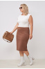 Юбка женская Незнакомка 04.5021.1158 вискоза ((56) 164-112-120, кофе с молоком)