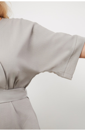 Платье женское Незнакомка 00.9408.2853 ткань костюмная ((44) 164-88-96, серо-бежевый)