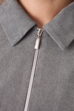 Жакет Незнакомка 10.9506.2915 вельвет ((50) 164-100-108, серо-зеленый)