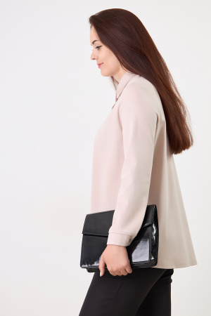 Блузка Незнакомка 01.3030.2887 вискоза ((44) 164-88-96, бежевый)