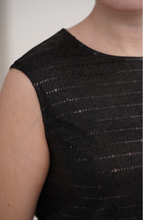 Блузка-топ Незнакомка 08.8460.1791 трикотаж"пайетки"