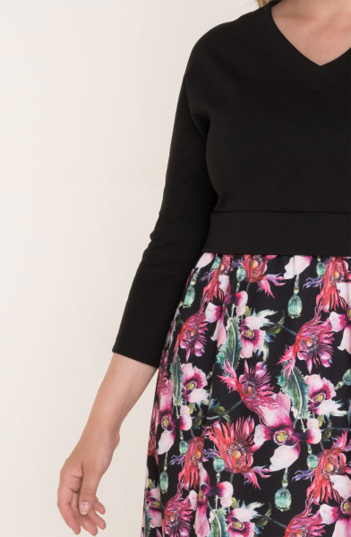 Платье Незнакомка 00.6065.2484 вискоза "маки"