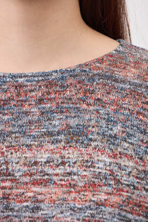 Джемпер Незнакомка 03.8653.2032 вязанка"меланж" ((44) 164-88-96, сине-коричневый)