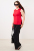 Блузка-топ Незнакомка 08.3012.1791 вискоза ((44) 164-88-96, красный)