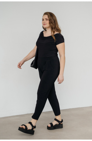 Брюки Незнакомка 05.1007.1994 масло ((42) 164-84-92, черный)