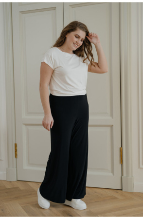 Брюки женские Незнакомка 05.1007.149 масло ((44) 170-88-96, черный)