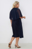 Платье Незнакомка 00.1007.2109 масло ((54) 164-108-116, темно-синий)