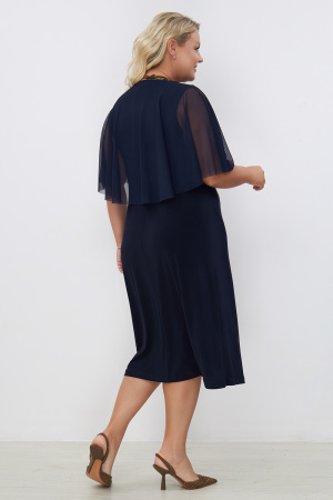 Платье Незнакомка 00.1007.2109 масло ((54) 164-108-116, темно-синий)