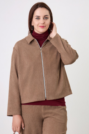 Жакет Незнакомка 10.9506.2915 вельвет ((44) 164-88-96, светло-коричн.)