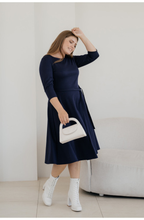 Платье Незнакомка 00.5023.1660 вискоза ((54) 164-108-116, темно-синий)