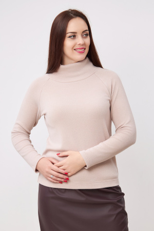 Джемпер Незнакомка 03.8662.2863 вязанка ((44) 164-88-96, бежевый)