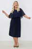 Платье Незнакомка 00.1007.2109 масло ((54) 164-108-116, темно-синий)