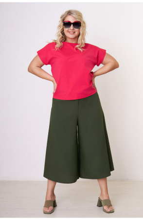 Блузка Незнакомка 03.3029.2154 хлопок "кулирка" ((44) 164-88-96, малиновый)