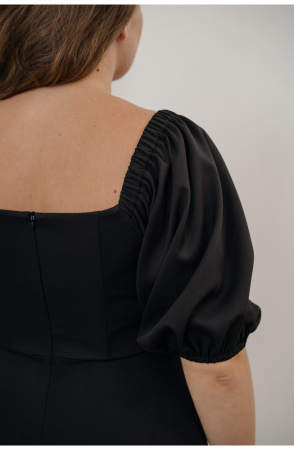 Платье Незнакомка 00.9280.2745 ткань костюмная ((50) 164-100-108, черный)