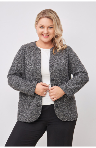 Жакет Незнакомка 10.8431.2852 трикотаж меланж