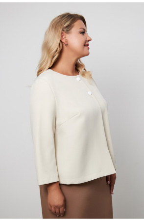 Жакет Незнакомка 10.9280.2862 ткань костюмная ((58) 164-116-124, бежевый)