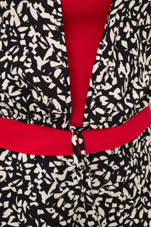 Кардиган Незнакомка 10.9505.2207 штапель ((56) 164-112-120, бежево-черный)