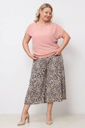 Блузка Незнакомка 03.9497.2154 ткань жатка ((44) 164-88-96, персиковый)