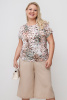 Блузка Незнакомка 03.2160.2154  масло ((58) 164-116-124, бежево-розовый)