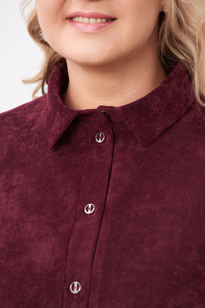 Платье Незнакомка 00.9508.2878 вельвет ((58) 164-116-124, бордовый)