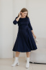 Платье Незнакомка 00.5023.1660 вискоза ((54) 164-108-116, темно-синий)