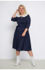 Платье Незнакомка 00.5023.1660 вискоза ((54) 164-108-116, темно-синий)
