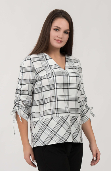 Блузка Незнакомка 03.9341.2510 бенгалин "клетка"