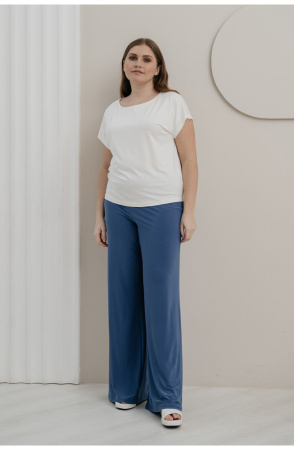 Брюки женские Незнакомка 05.1007.149 масло ((44) 176-88-96, серо-синий)