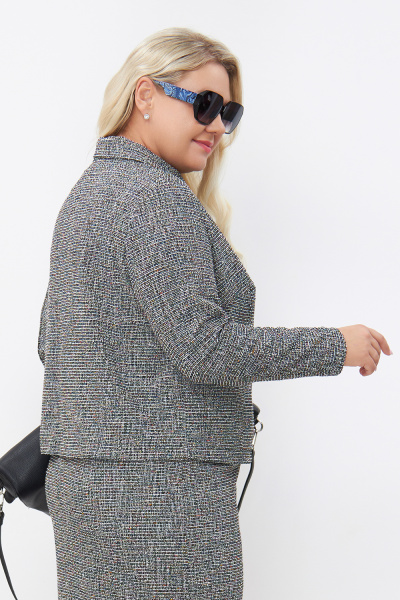 Жакет Незнакомка 10.8477.2865 трикотаж"букле" ((56) 164-112-120, мультиколор)