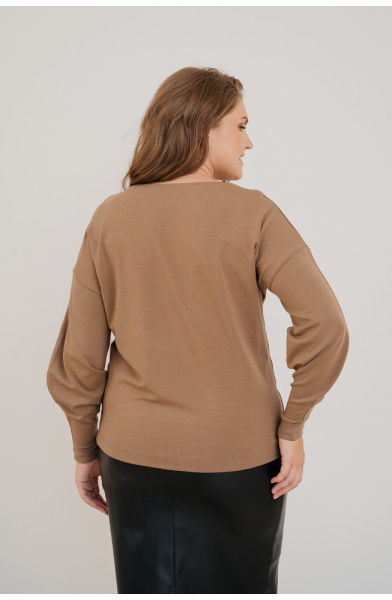 Джемпер Незнакомка 03.8636.2085 вязанка "лапша"