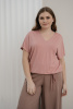 Блузка Незнакомка 03.3012.2344 вискоза ((48) 164-96-104, пыльная роза)