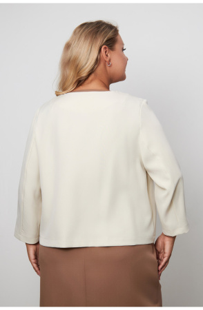 Жакет Незнакомка 10.9280.2862 ткань костюмная ((58) 164-116-124, бежевый)