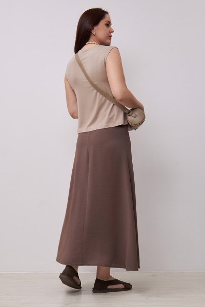 Юбка Незнакомка 04.9497.556.09 ткань ((44) 164-88-96, коричневый)